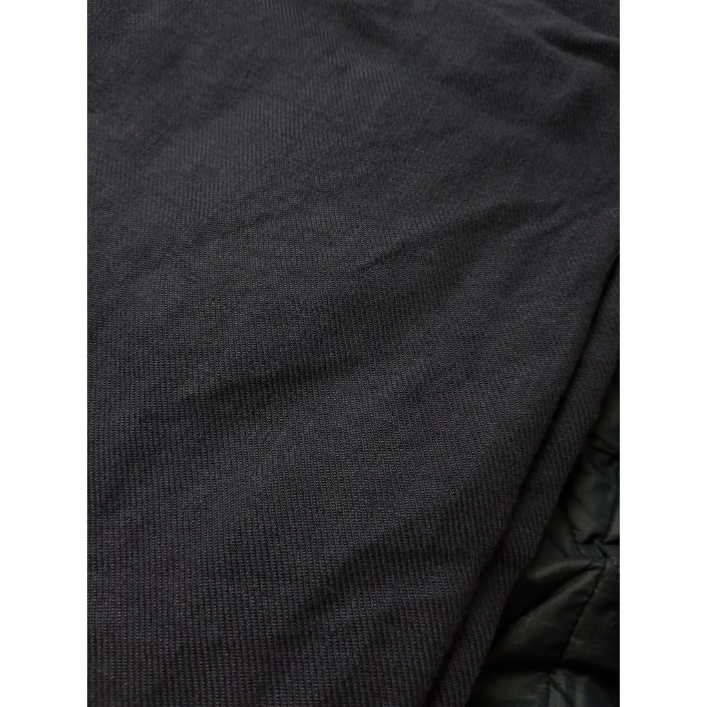 ゴーシュ 40/1 リネン ツイル ダウン リバーシブル ダウン ロング コート ネイビー  2 (3M＋2681)【中古】