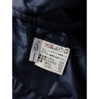 ゴーシュ 40/1 リネン ツイル ダウン リバーシブル ダウン ロング コート ネイビー  2 (3M＋2681)【中古】