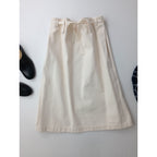 gasa ガサグルー キャンバス コットン 綿 100％  ロングスカート 生成り 【中古】