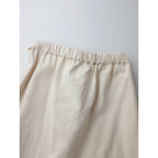 gasa ガサグルー キャンバス コットン 綿 100％  ロングスカート 生成り 【中古】