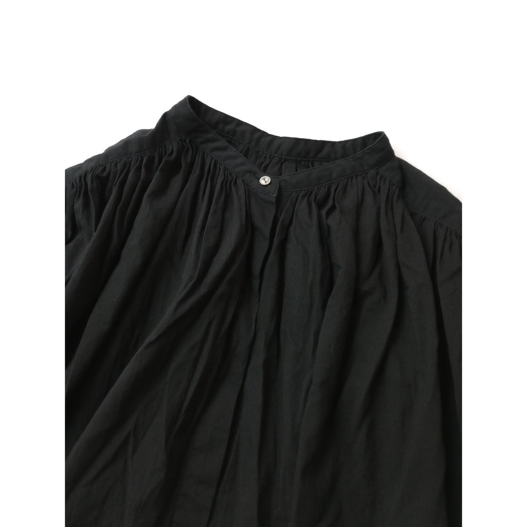 ikkuna suzuki takayuki イクナ スズキタカユキ puff-sleeveblouse パフスリーブ ブラウス トップス  黒 ブラック 1 【中古】