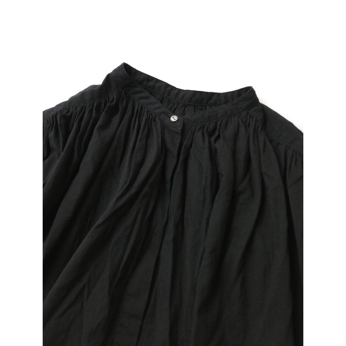 ikkuna suzuki takayuki イクナ スズキタカユキ puff-sleeveblouse パフスリーブ ブラウス トップス  黒 ブラック 1 【中古】