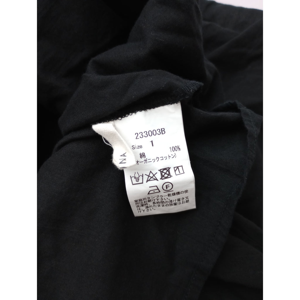 ikkuna suzuki takayuki イクナ スズキタカユキ puff-sleeveblouse パフスリーブ ブラウス トップス  黒 ブラック 1 【中古】