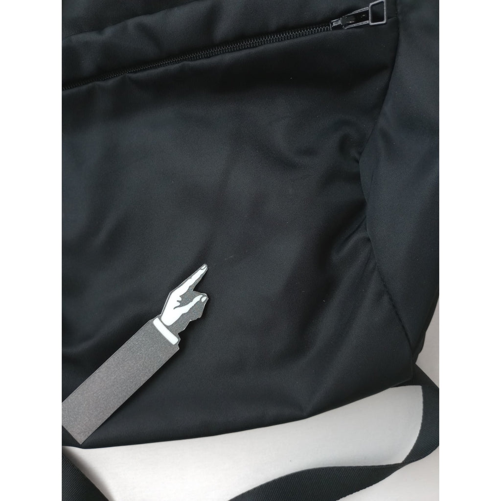 STYLE CRAFT  スタイルクラフト STUFF スプリングショルダー バッグ 黒 ブラック 【中古】