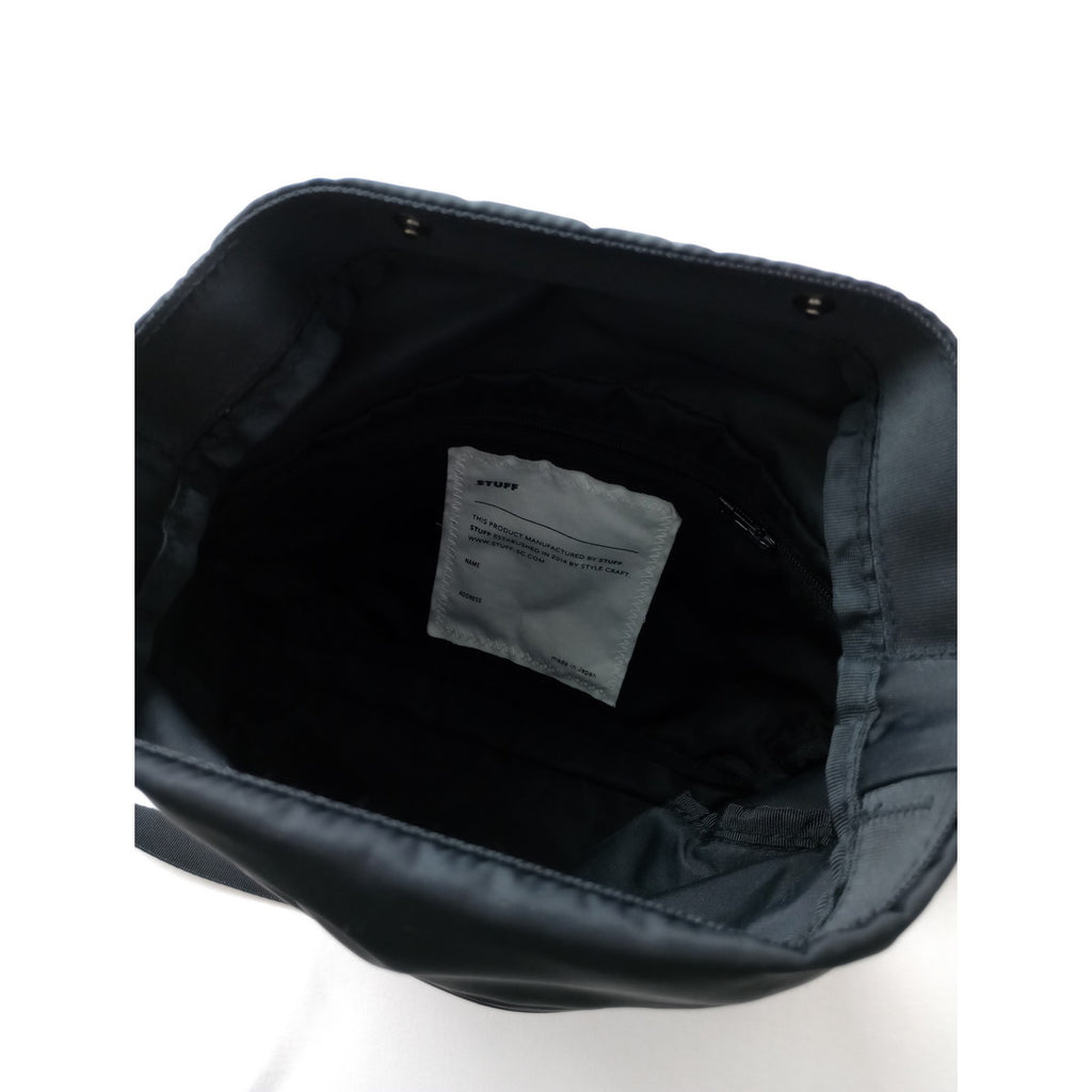 STYLE CRAFT  スタイルクラフト STUFF スプリングショルダー バッグ 黒 ブラック 【中古】