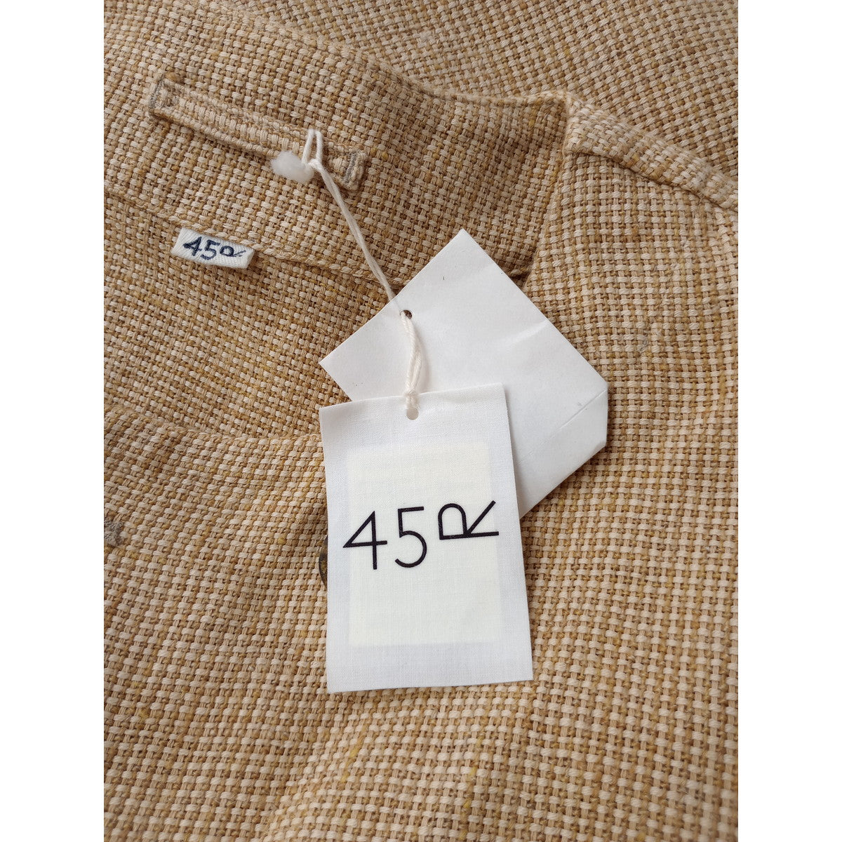 45R フォーティファイブアール コットンリネンクバツイードコート ロング 0 【中古】