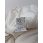 Drawer ドゥロワー RESORT1 ホワイト ファンシーツイードブルゾン  ジャケット  白 38  【中古】