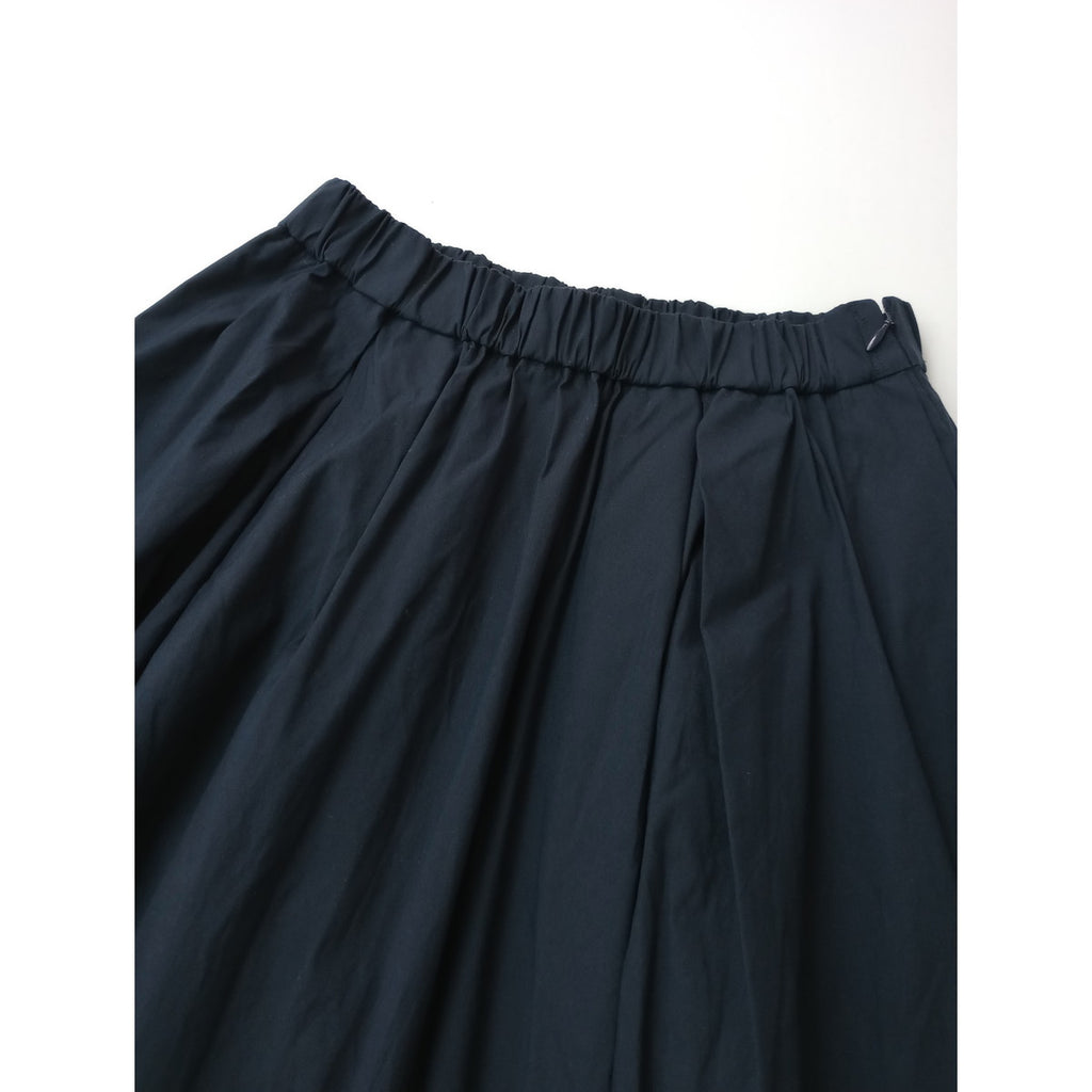 26SS UNITED ARROWS ユナイテッドアローズ ボリューム タック スカート ‐ウォッシャブル‐ 黒 ブラック  【中古】
