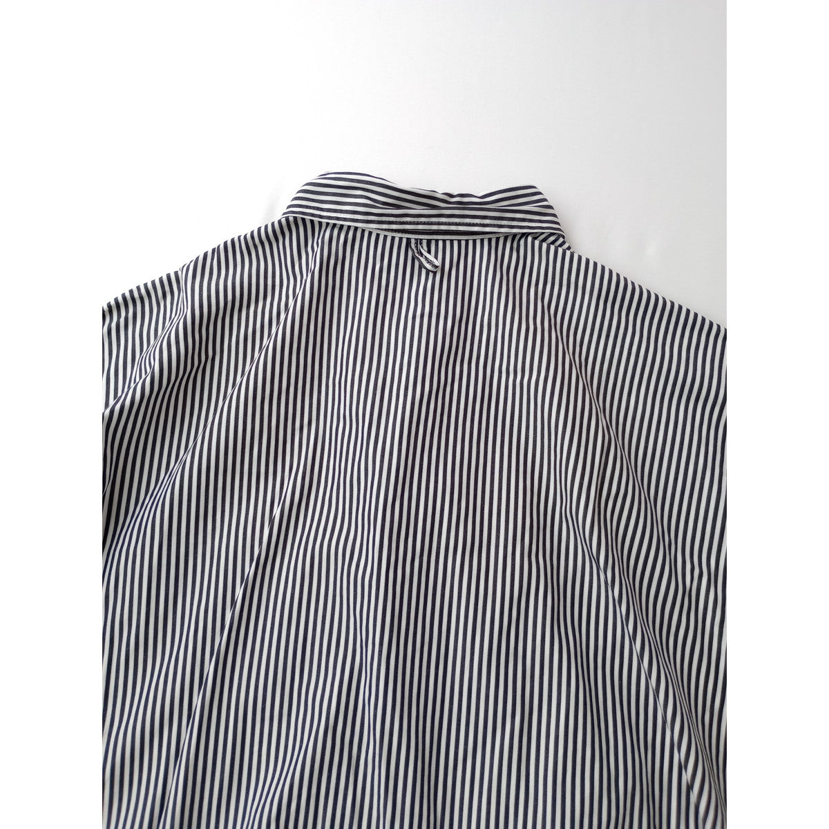 Americana  アメリカーナ  ストライプ  ロング  シャツ ワンピース  白黒  【中古】