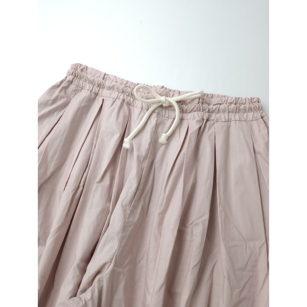 25SS  UNIVERSAL TISSU ユニバーサルティシュ ナチュラルタイプライター コクーンイージーパンツ ピンク 【中古】