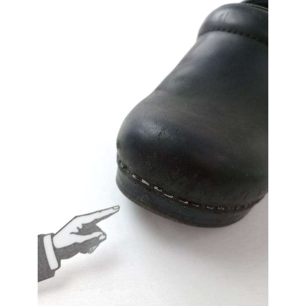 dansko ダンスコ プロフェッショナル サボ シューズ 黒 ブラック 【中古】
