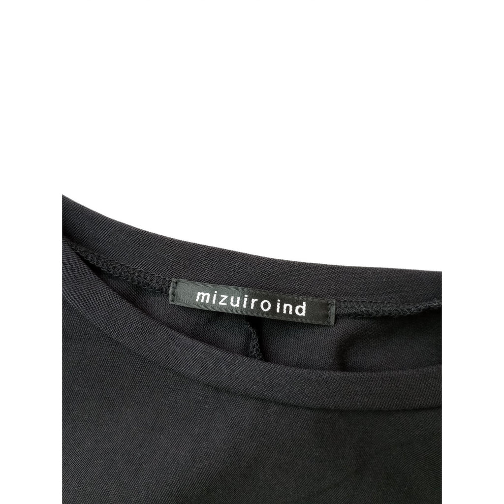mizuiro ind ミズイロインド プルオーバー カットソー 黒 ブラック 【中古】