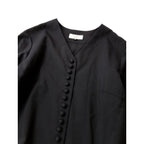 ateliernaruse アトリエナルセ  kurumi button formal one-piece くるみボタン フォーマル ワンピース  ネイビー  38 【中古】