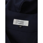 ateliernaruse アトリエナルセ  kurumi button formal one-piece くるみボタン フォーマル ワンピース  ネイビー  38 【中古】