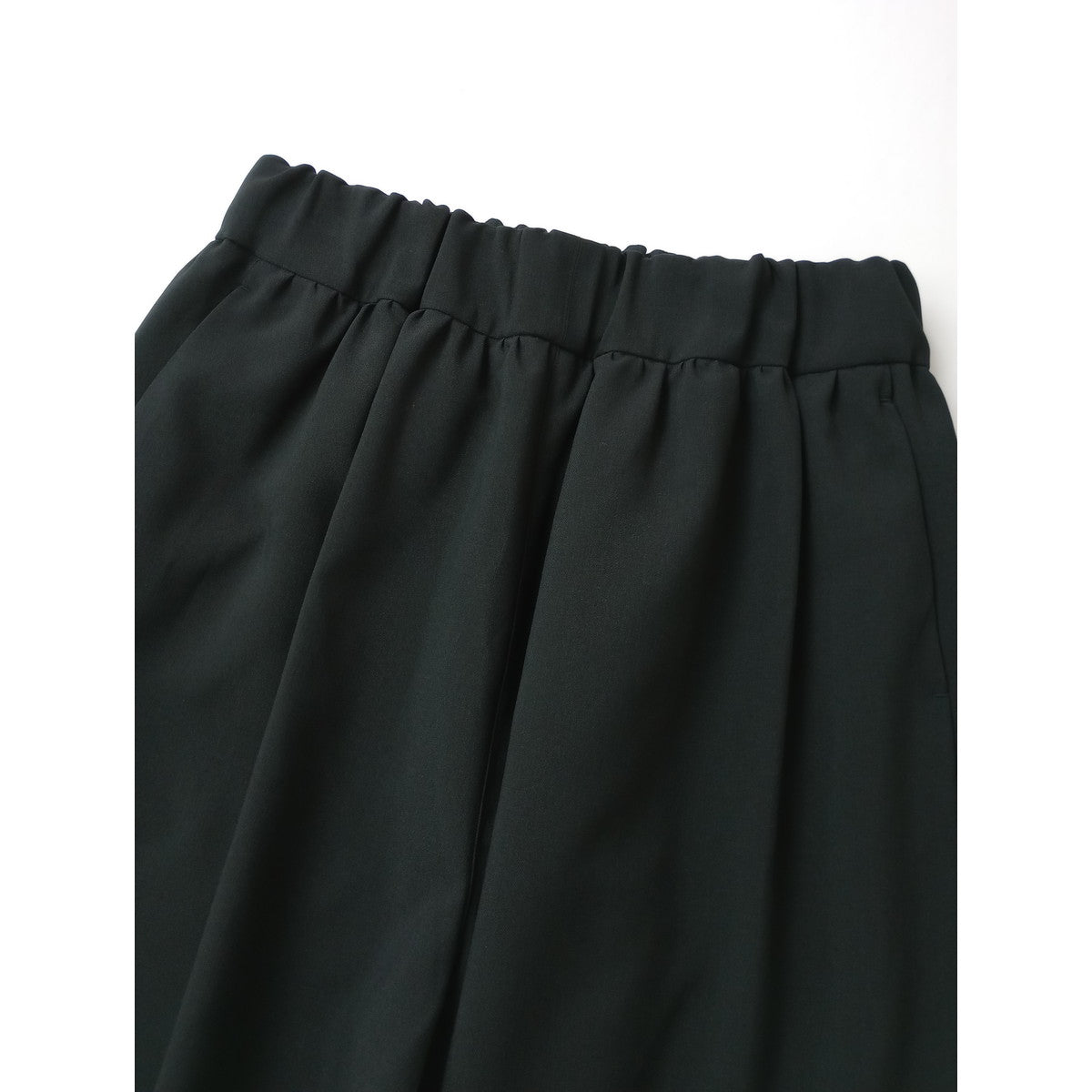 NO CONTROL AIR ノーコントロールエアー オクタグラムポリエステル・艶消平織 裾８タックパンツ 黒 ブラック3【中古】
