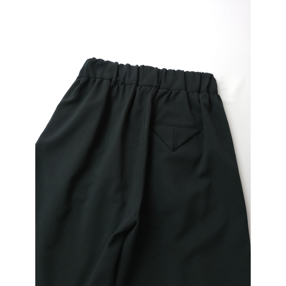 NO CONTROL AIR ノーコントロールエアー オクタグラムポリエステル・艶消平織 裾８タックパンツ 黒 ブラック3【中古】