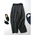 24SS quitan キタン リネン コットン パンツ グレー  0 【中古】