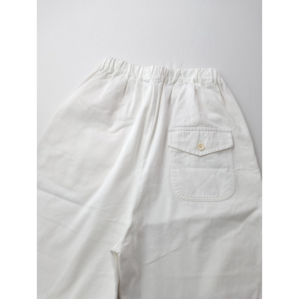 ゴーシュ  カツラギ ワイド パンツ 白  2 【中古】