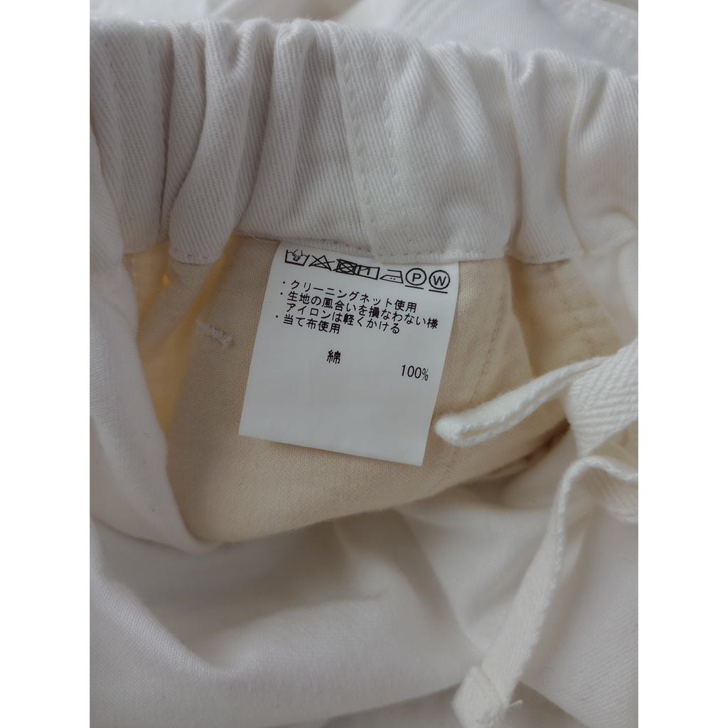 ゴーシュ  カツラギ ワイド パンツ 白  2 【中古】