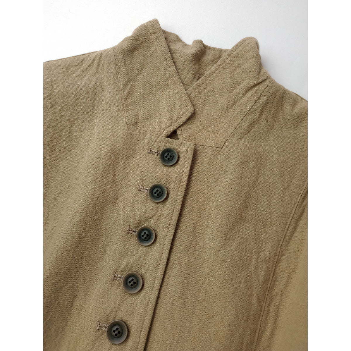 25SS  ina イナ ボタン多ジャケット ベージュ  【中古】