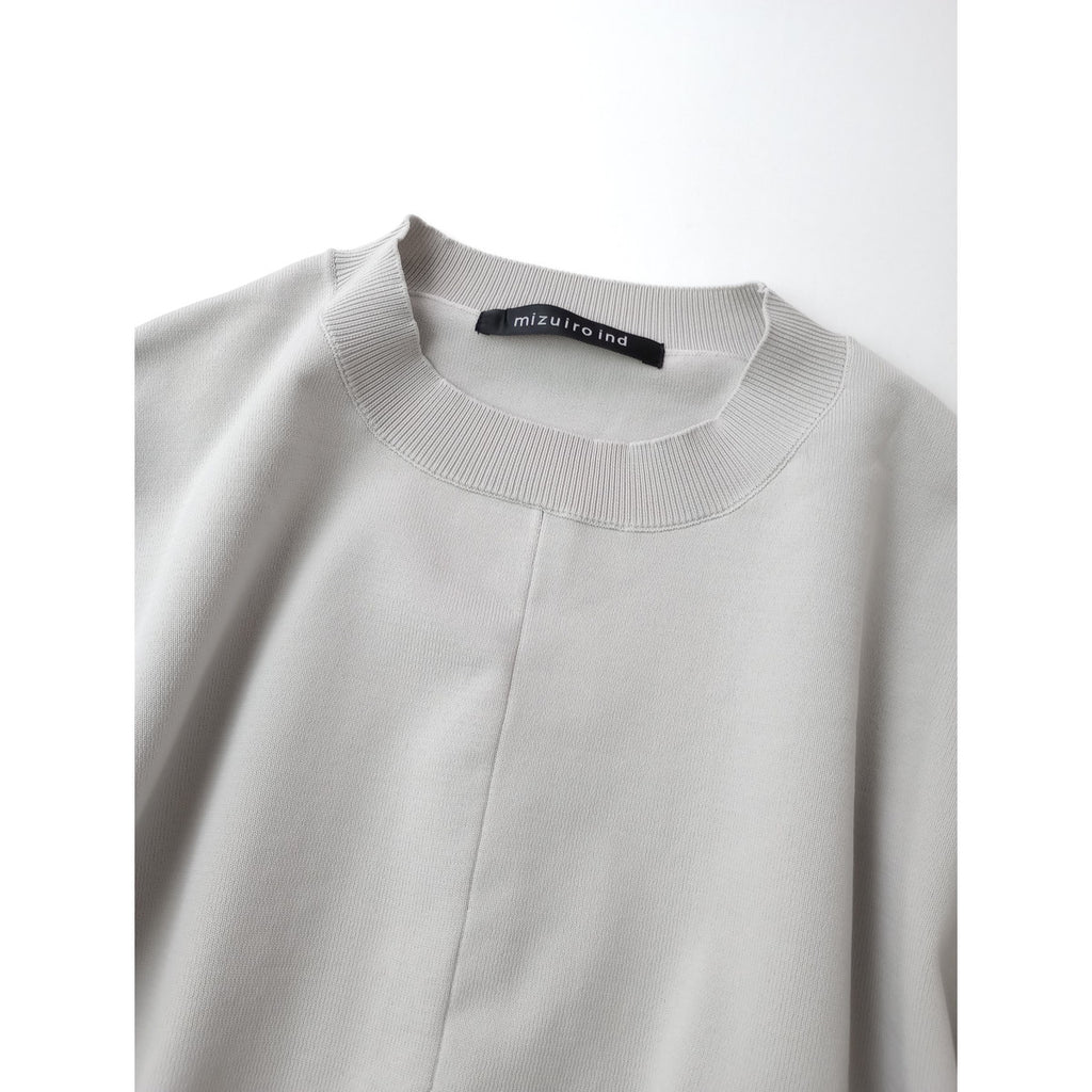 mizuiro ind ミズイロインド cocoon wide vest コクーン ワイド ベスト グレー  【中古】