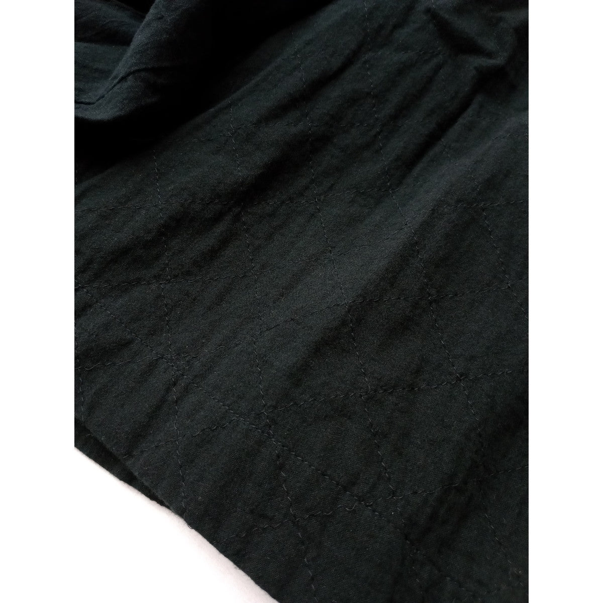 24AW  grin グリン QUILT GATHERED SLEEVE PULLOVER キルトギャザー スリーブ プルオーバー トップス 黒 ブラック 2  【中古】