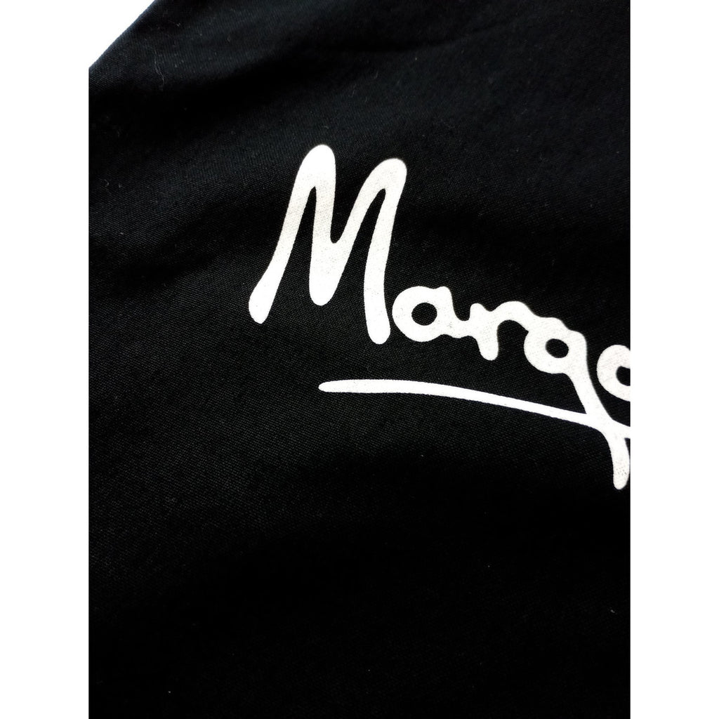 MARGARET HOWELL マーガレットハウエル  50周年記念 限定 旧ロゴ トートバッグ 黒 ブラック 【中古】