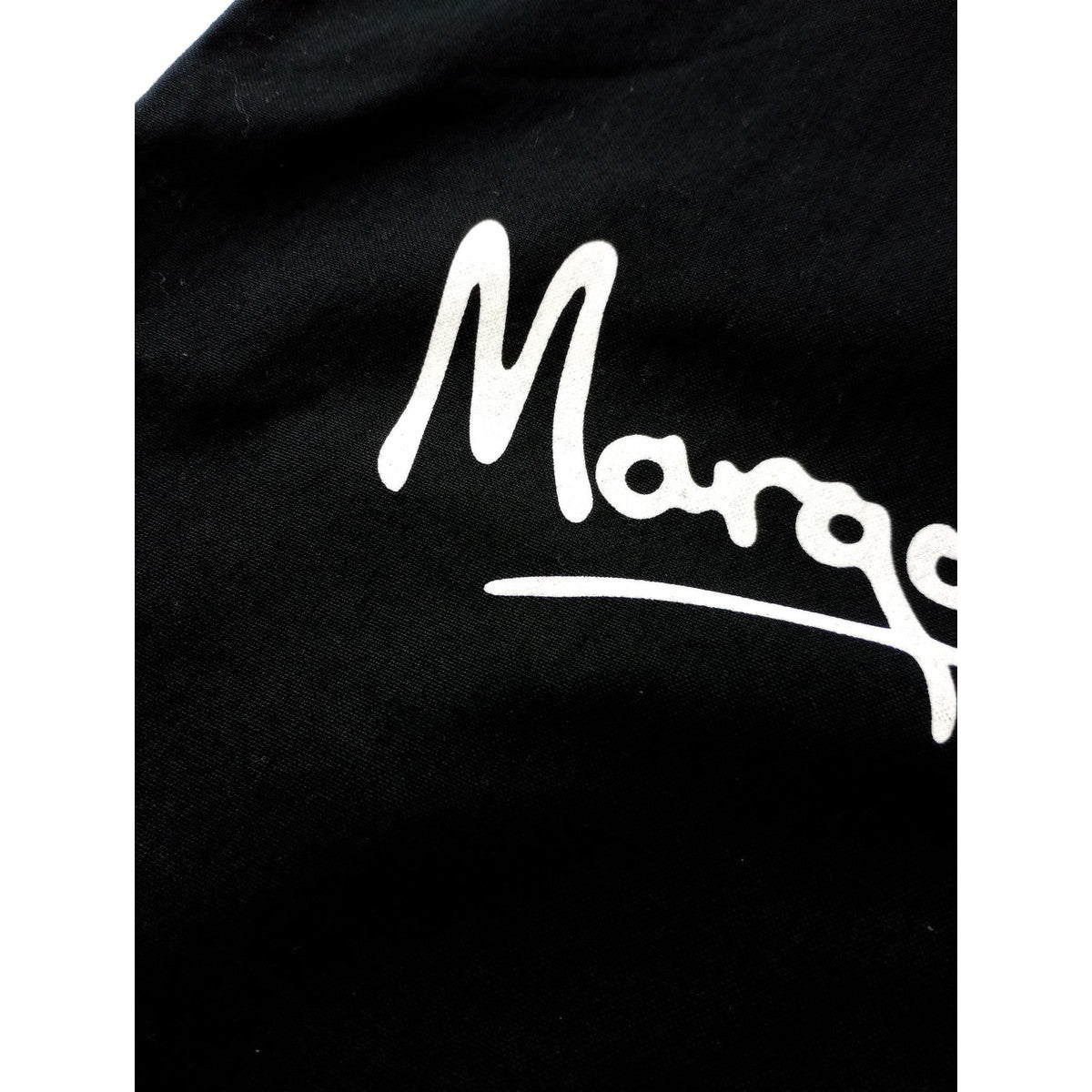 MARGARET HOWELL マーガレットハウエル  50周年記念 限定 旧ロゴ トートバッグ 黒 ブラック 【中古】
