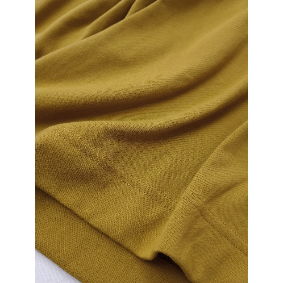 MARGARET HOWELL × MIZUNO マーガレットハウエル ミズノ ハーフジップ 長袖 プルオーバー ジャージ トップス  マスタード 2 【中古】