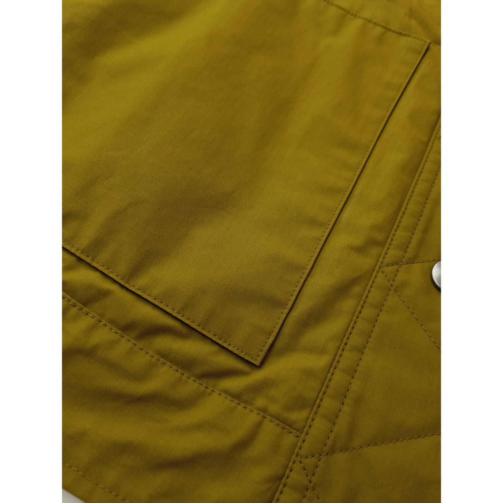 MHL. エムエイチエル マーガレットハウエル COTTON RIPSTOP BLOUSON ベスト スポーツジレ カーキ 1【中古】