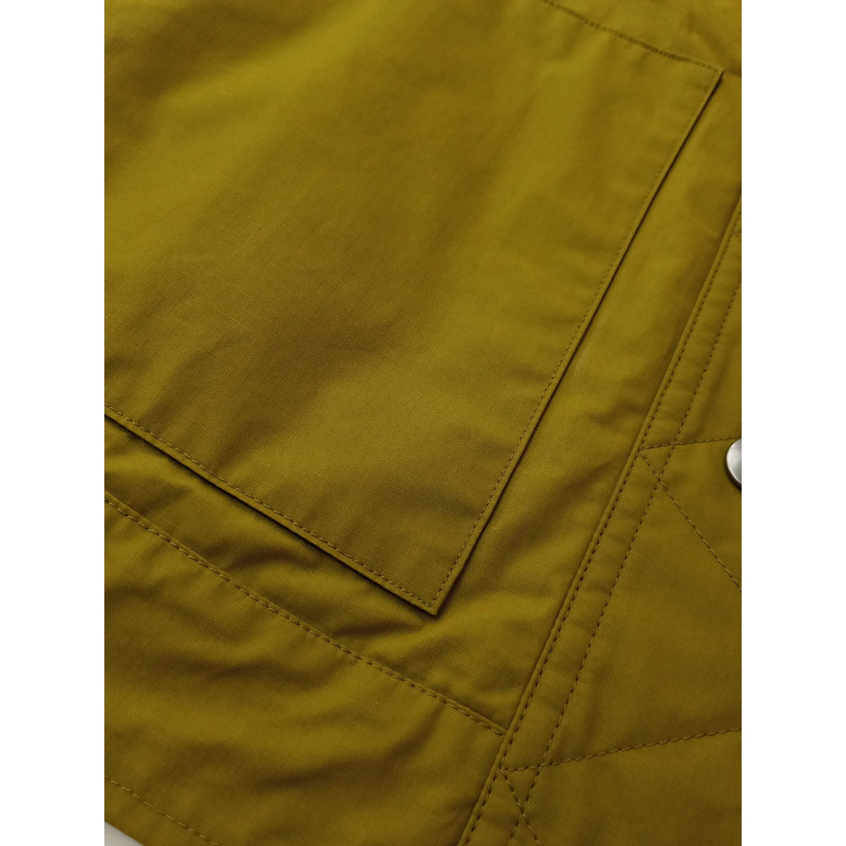 MHL. エムエイチエル マーガレットハウエル COTTON RIPSTOP BLOUSON ベスト スポーツジレ カーキ 1【中古】