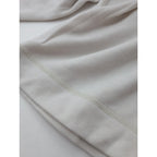 MARGARET HOWELL × MIZUNO マーガレットハウエル ミズノ BREATH THERMO WOOL JERSEY ウール 毛 混 長袖 カットソー プルオーバートップスアイボリー 2 【中古】