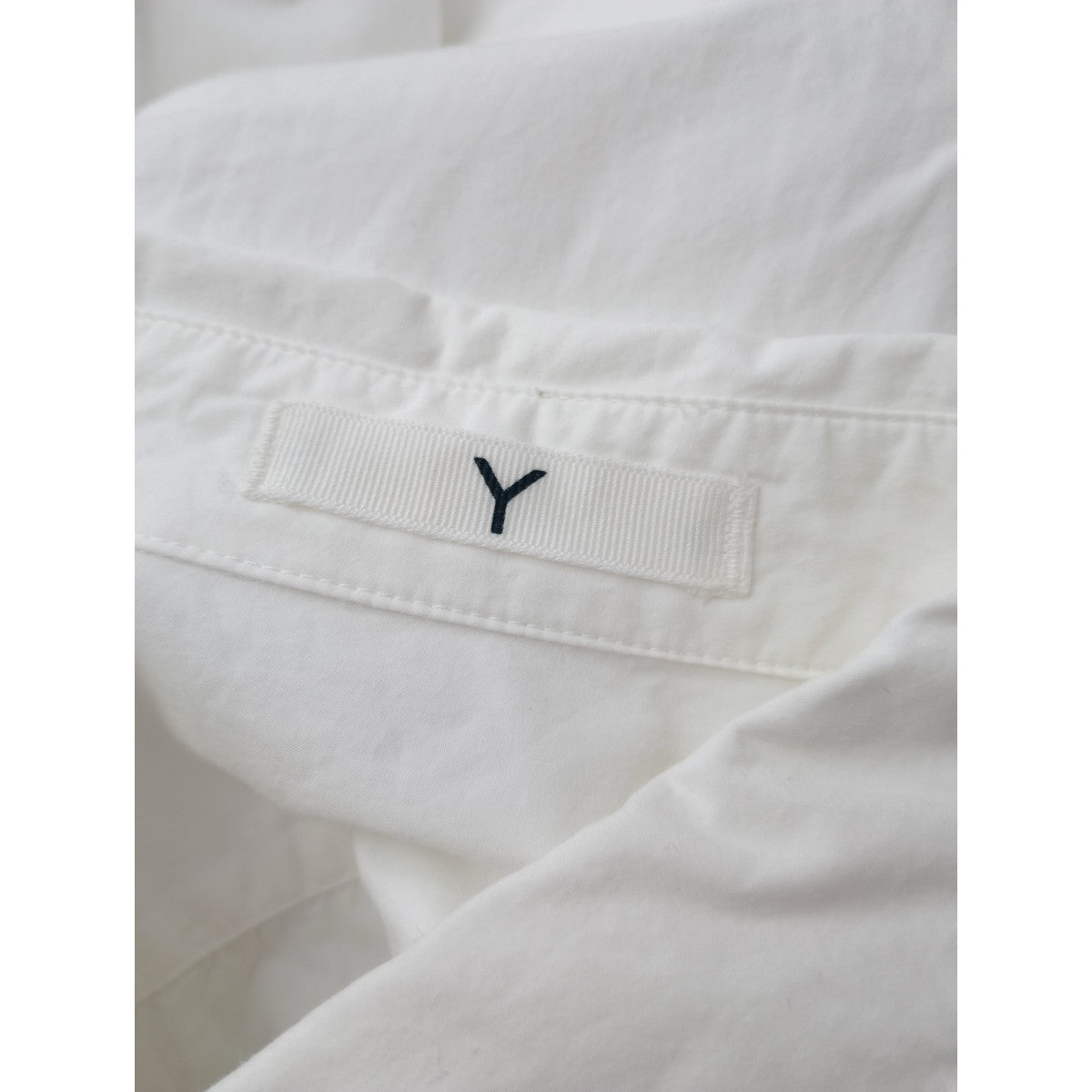 Y by YLEVE イレーヴ コットン 綿 100％ 長袖シャツ トップス  白 1  【中古】