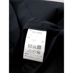 MARGARET HOWELL マーガレットハウエル MATT COTTON SILK POPLIN JACKET コットン シルク テーラードジャケット 黒 ブラック 1【中古】