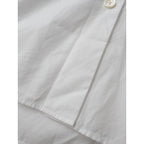 MARGARET HOWELL マーガレットハウエル PLAIN POPLIN 長袖 シャツ コットン 綿 100％ 白 ホワイト 1【中古】
