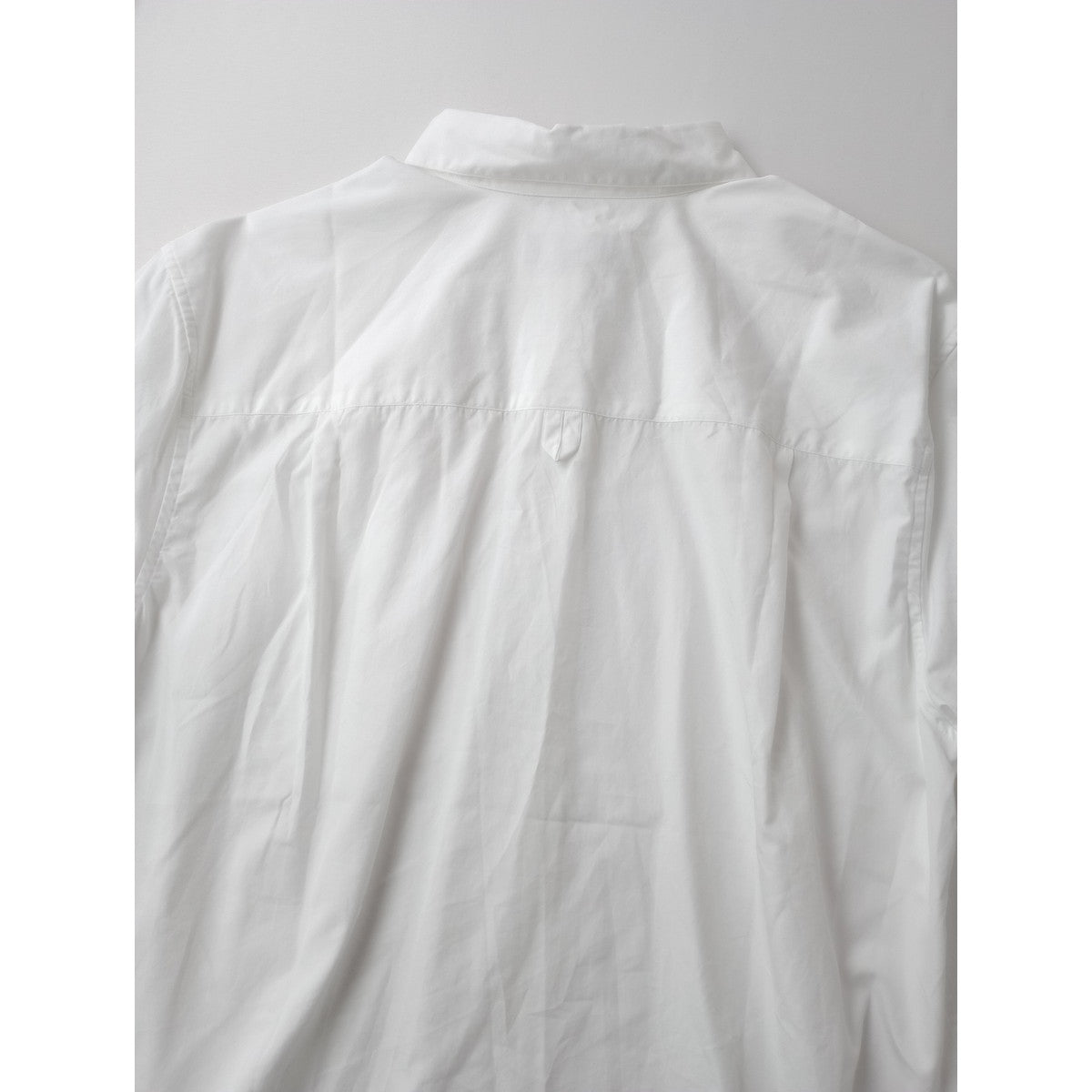 MARGARET HOWELL マーガレットハウエル PLAIN POPLIN 長袖 シャツ コットン 綿 100％ 白 ホワイト 1【中古】