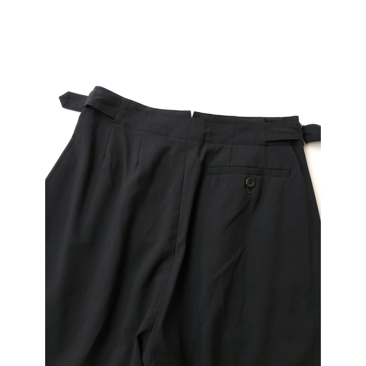 MARGARET HOWELL マーガレットハウエルWASHABLE WOOL トラウザーズパンツダークネイビー 【中古】