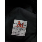 MARGARET HOWELL × FOX BROTHERS マーガレットハウエル ウール 毛 100％ ストライプ パンツ ダークネイビー 1 【中古】