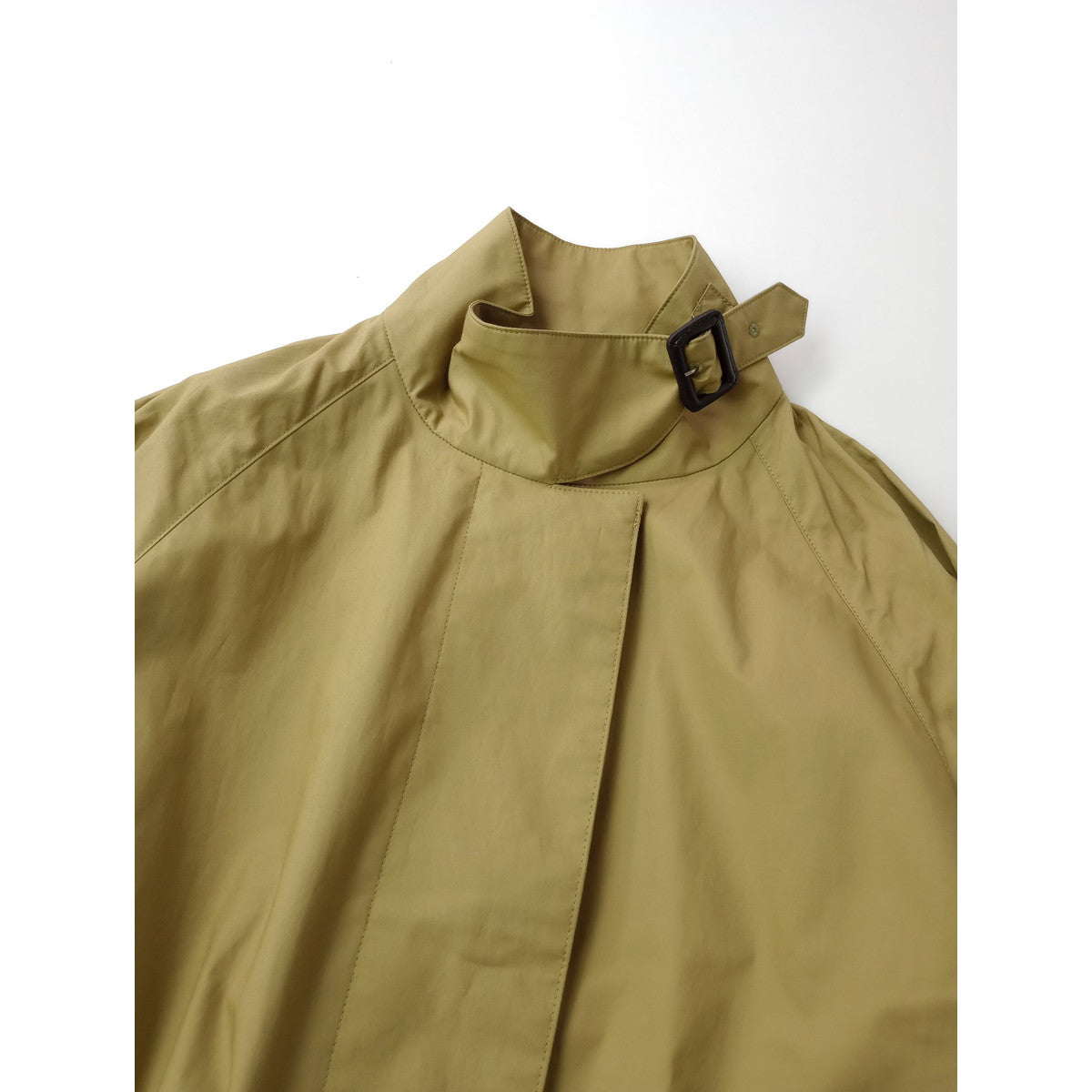 MARGARET HOWELL マーガレットハウエル PROOFED COTTON COATING コットン 綿 100％ ロングコート カーキ 1 【中古】
