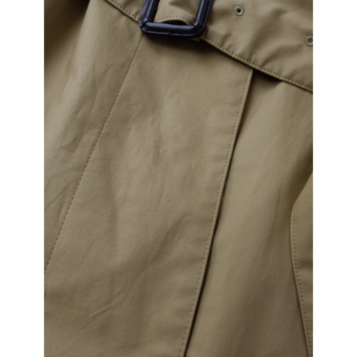 MARGARET HOWELL マーガレットハウエル PROOFED COTTON COATING コットン 綿 100％ ロングコート カーキ 1 【中古】