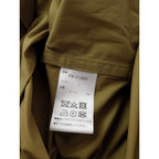 MARGARET HOWELL マーガレットハウエル PROOFED COTTON COATING コットン 綿 100％ ロングコート カーキ 1 【中古】