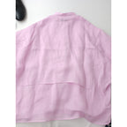 25SS Drawer ドゥロワー SUMMER ドルマンスリーブシャツ  トップス ピンク(18M＋3817)  【中古】