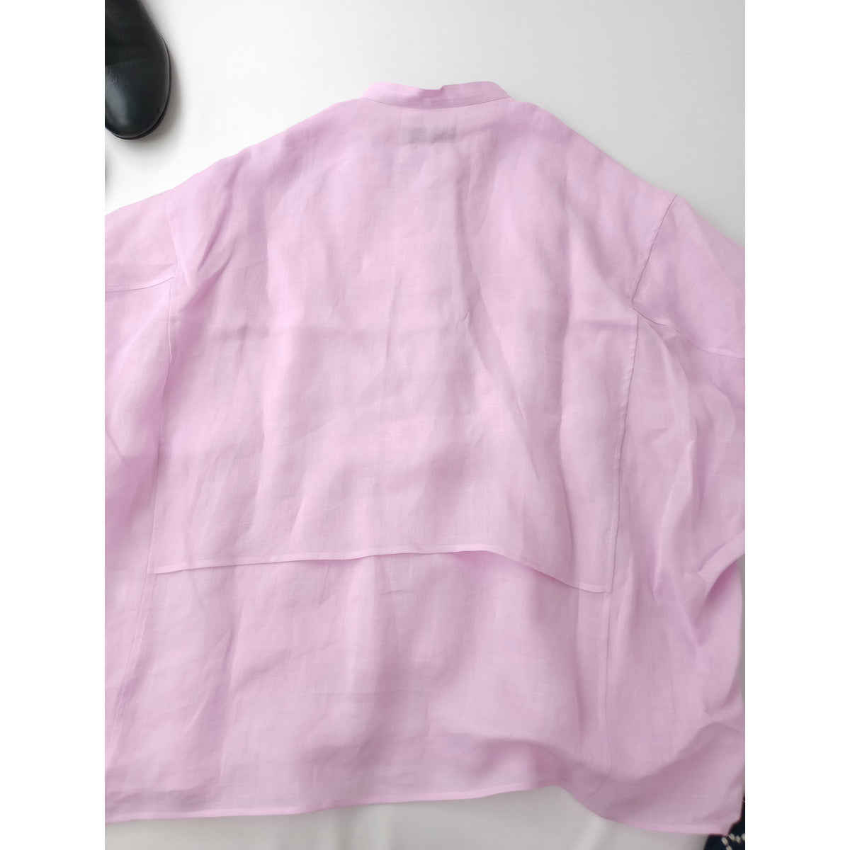 25SS Drawer ドゥロワー SUMMER ドルマンスリーブシャツ  トップス ピンク  【中古】