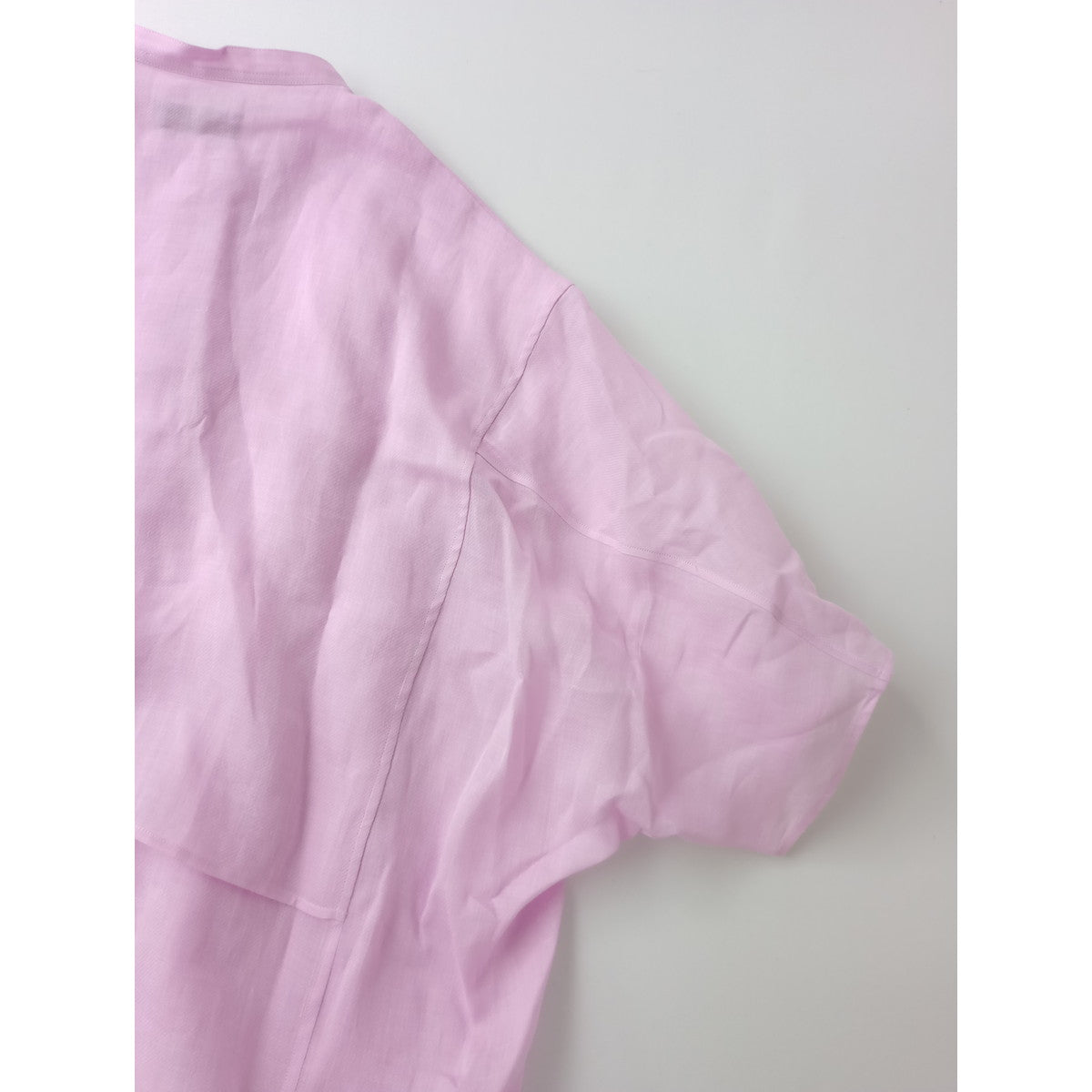 25SS Drawer ドゥロワー SUMMER ドルマンスリーブシャツ  トップス ピンク  【中古】