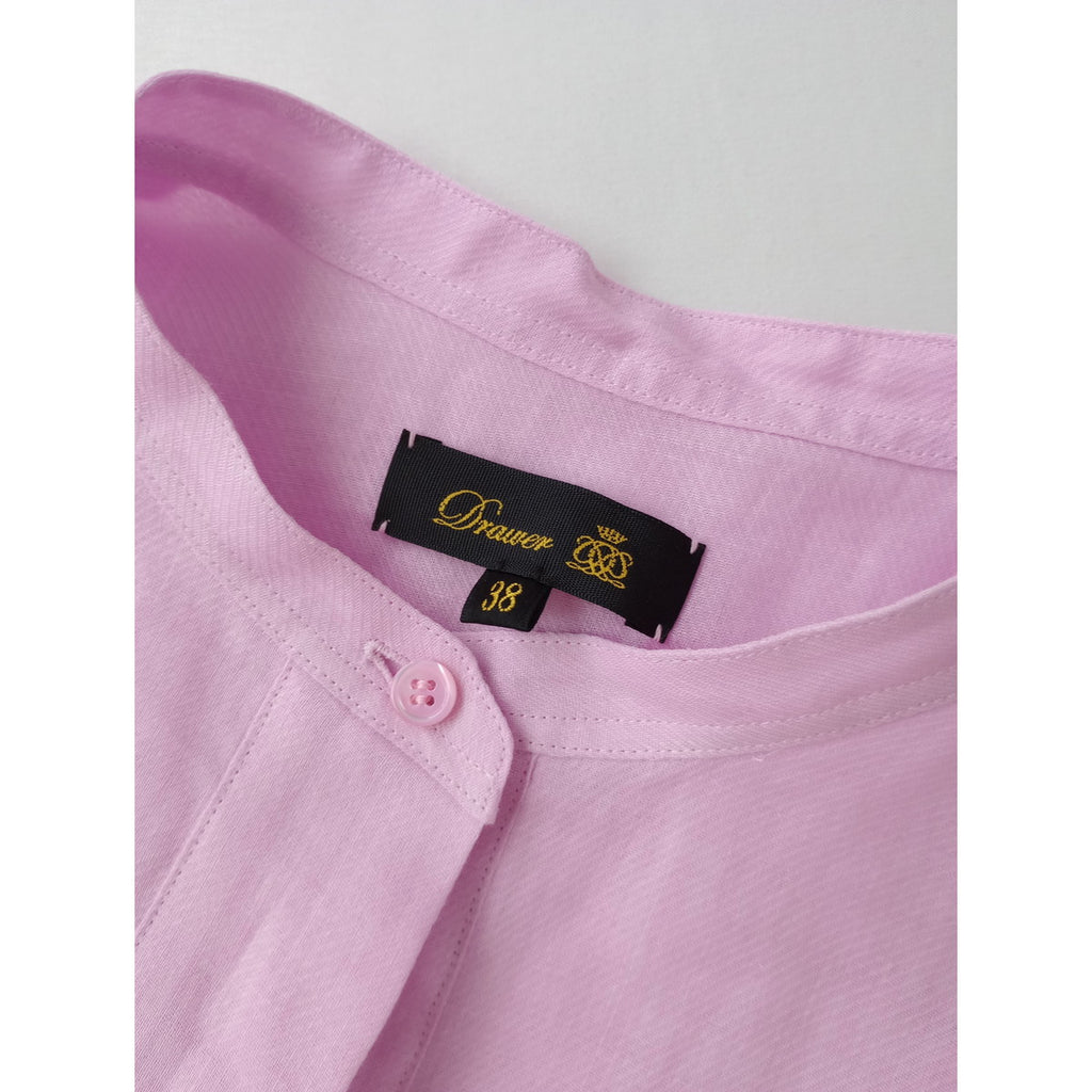 25SS Drawer ドゥロワー SUMMER ドルマンスリーブシャツ  トップス ピンク  【中古】