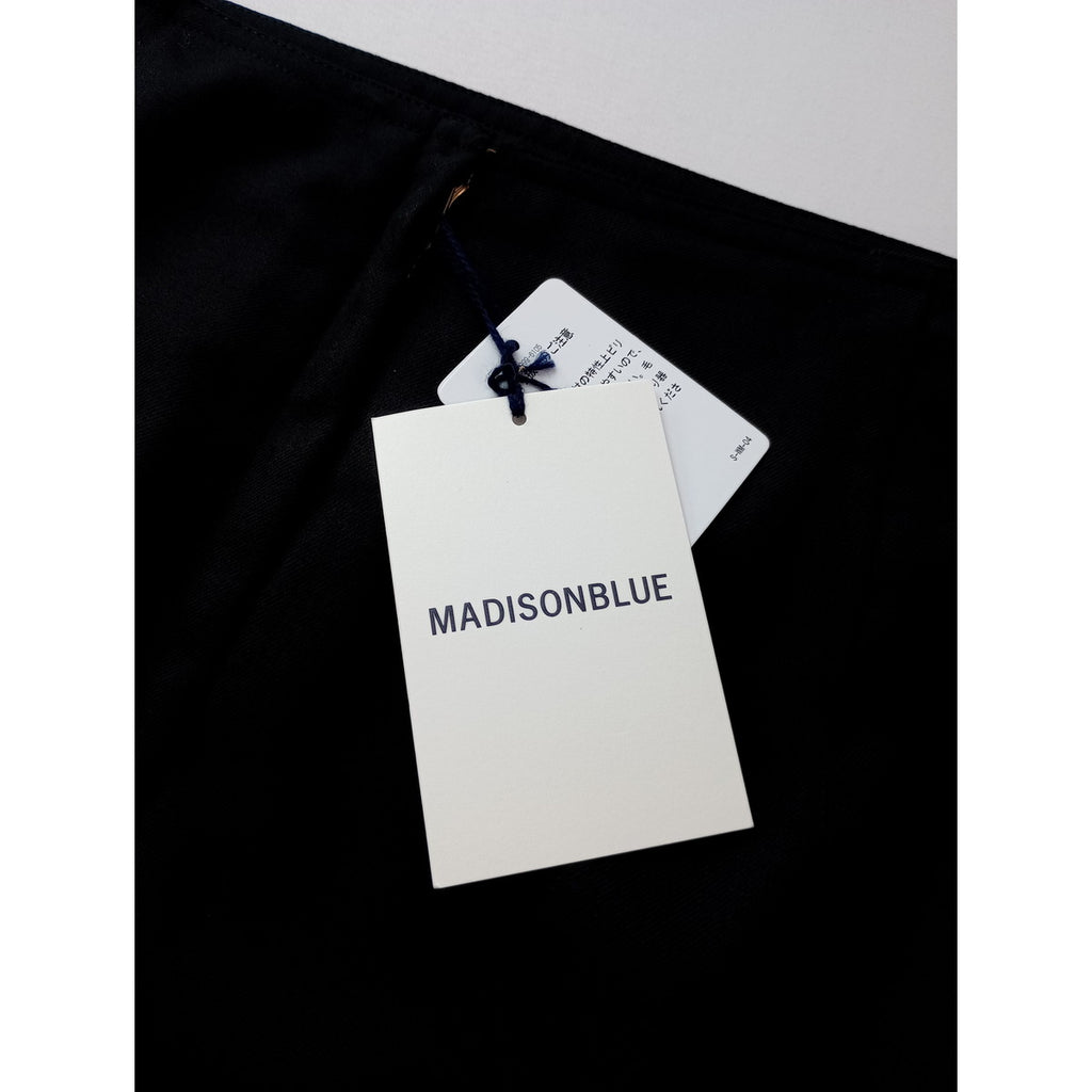 新品 MADISONBLUE マディソンブルー SOFIE LONG SK W/PE ロングスカート  黒 ブラック03