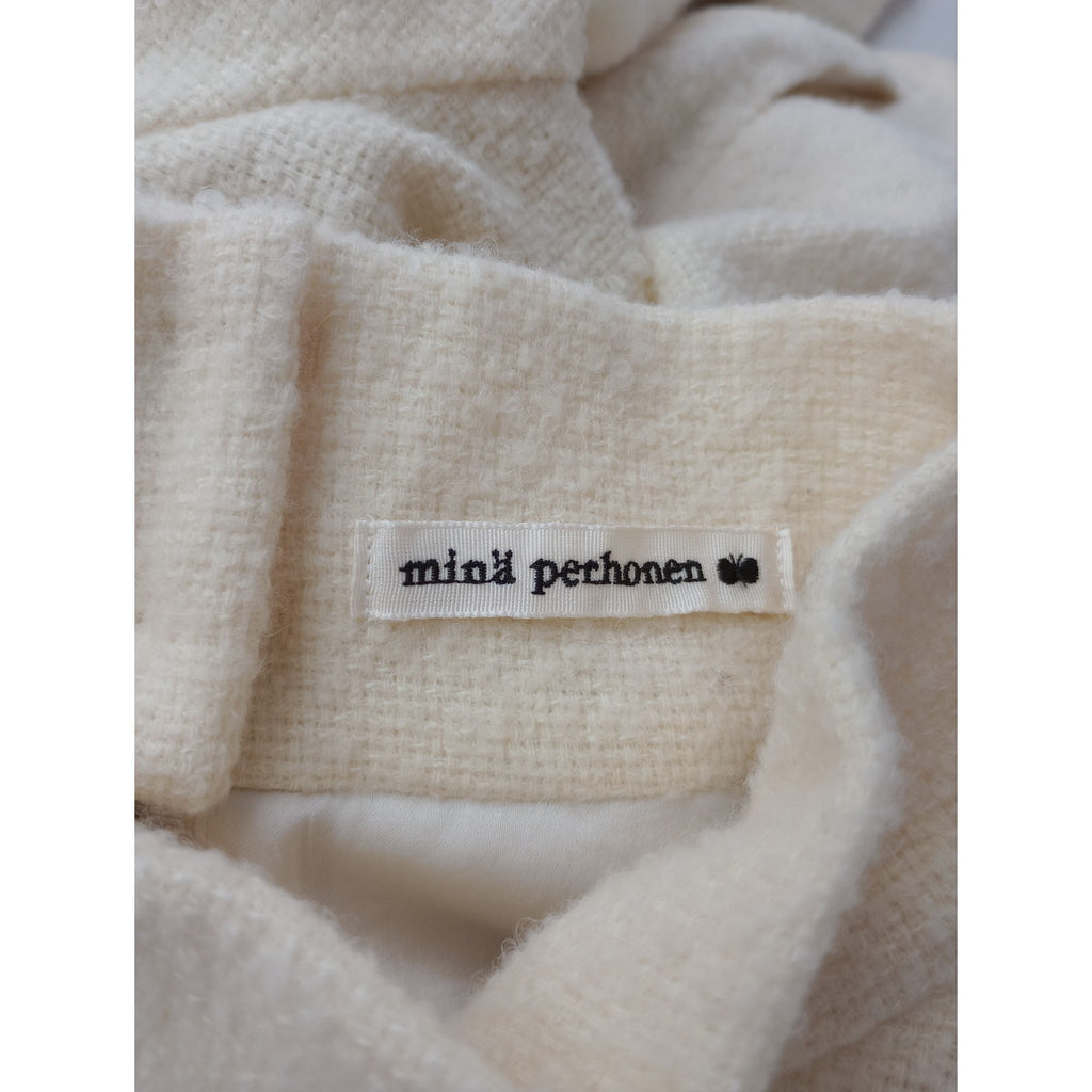 mina perhonen ミナペルホネン siimes シーメス ロング ワンピースアイボリー 38【中古】