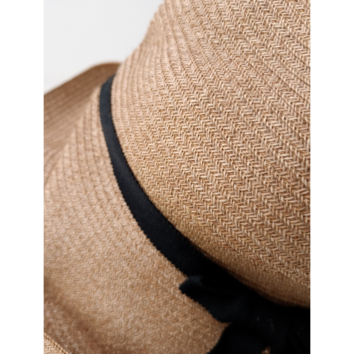 mature ha. マチュアーハ BOXED HAT ペーパー ハット 帽子  黒 ブラック 【中古】
