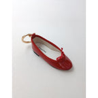 repetto レペット Mini Cendrillon Key ring バレエ シューズ  靴 キーリング  赤 【中古】