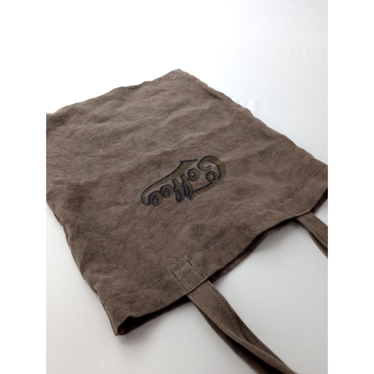 Cloth＆Cross クロスアンドクロス 雅姫 妄想カフェ COFFEE トートバッグ カーキ 【中古】